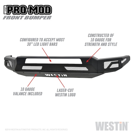 Westin Pro-Mod Front Bumper 58-41065